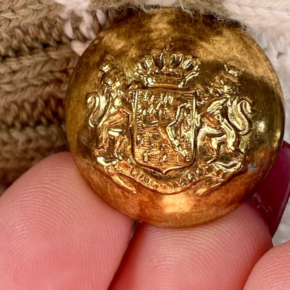 Vintage 1980s long Jaeger cardigan, green cardigan, size Large, designer cardiga - Picture 6 of 9